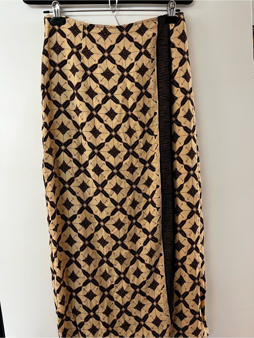 Cleo | Patterned Wrap Skirt